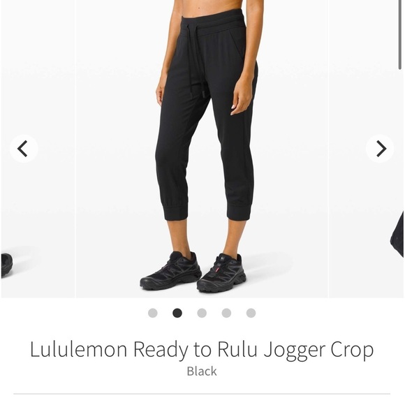 Lululemon Navy Ready To Rulu Cropped Jogger Size 2 - Picture 10 of 13